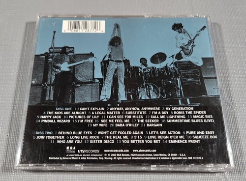 The Who: Ultimate Collection, MCA 2 CDs, Best, US 2002, VG XW - Imagen 2 de 5