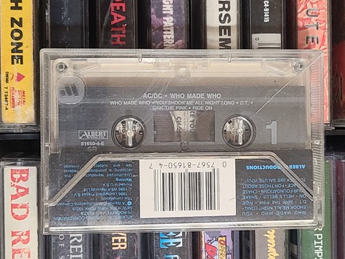 AC/DC - Who Made Who Cassette - Picture 2 of 4