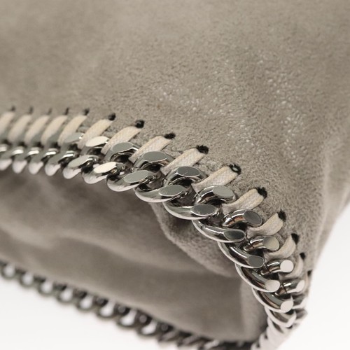 Auténtico bolso de hombro de gamuza gris Stella Mccartney Falabella - Imagen 8 de 24