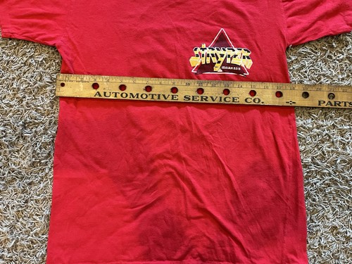 Vintage 1986 Stryper To Hell With The Devil Red Short Sleeve T-Shirt Size Large - Picture 7 of 11