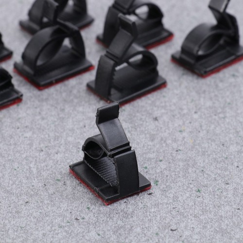 50 Pcs Verdrahtungsclip Drahtschnalle Doppelseitig Selbstklebende Kabelclips - Afbeelding 5 van 12