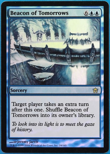 Beacon of Tomorrows FOIL Fifth Dawn NM Blue Rare MTG CARD (ID# 489798) ABUGames - Picture 1 of 2