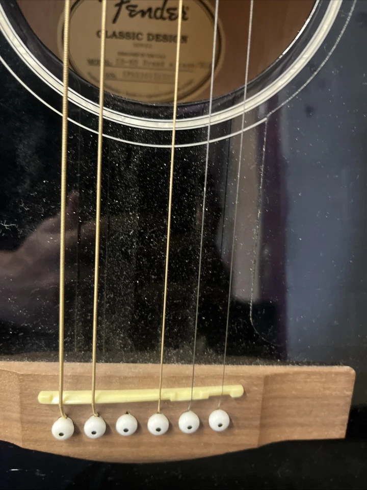 Guitarra Acústica Fender CD-60 Dreadnought V3 Diseño Clásico Foto 2 de 2