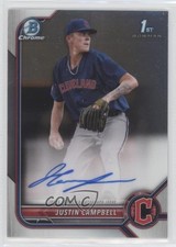 2022 Bowman Draft Chrome Draft Pick Auto Justin Campbell #CDA-JCL Auto 0c6