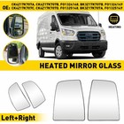 For 15-22 Ford Transit 250 150 350 Mirror Tow Glass Upper Lower Left Right Side