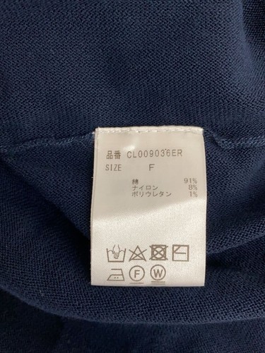 Vestido Curensology Manga Larga Algodón GRATIS NVY Sólido CL009036ER - Imagen 3 de 4