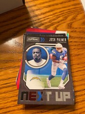 JOSH PALMER 2021 Panini Playbook Next Up #NXT-JPA Rookie RC Los Angeles Chargers
