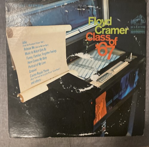 2 Floyd Cramer Vinyl Records! Class Of ‘67 & The Distinctive Piano Style - - Picture 3 of 5