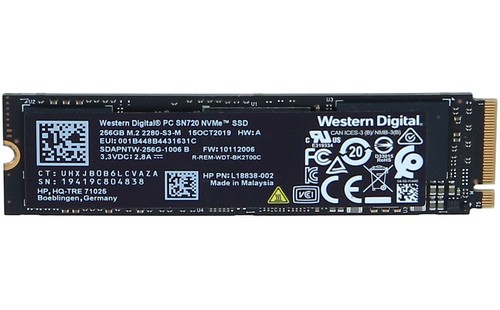HP - L18838-002 - 256GB M.2 2280 SN720 PCIe Gen3 - Hdd - 256 GB - Bild 1 von 3
