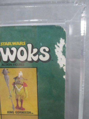 Star Wars Ewoks Cartoon Series LOGRAY Action Figure AFA 70 1985 Vintage - Picture 10 of 11