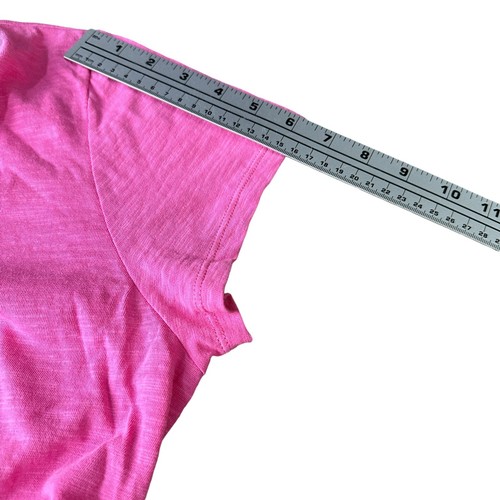 Masters T-Shirt Women’s XL Rose Pink Cotton V-Neck Short Sleeve '47 47 Brand New - Picture 8 of 9