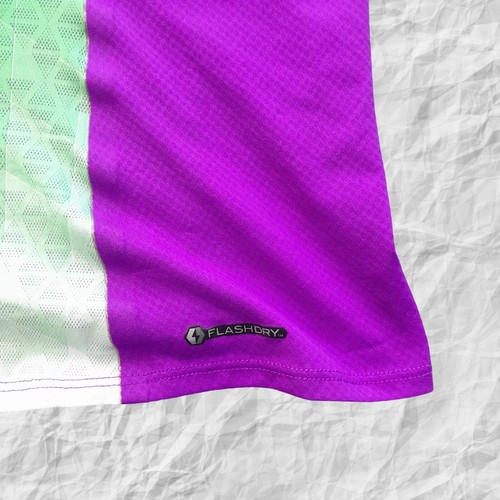 The North Face athletic tank top Woman S, fit is XS (C30)/purple+green trim+mesh - Picture 8 of 9