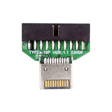 Cablecy Type-E IDC Socket USB 3.1 Front Panel Header to USB 3.0 20Pin Header