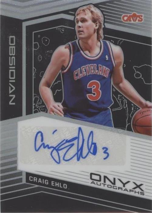 2019-20 Panini Obsidian - Craig Ehlo #OA-CEL - 1 of 2