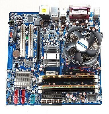 INTEL 08GSAQ96500203, JES564BA01 REV A MOTHERBOARD +2.13GHz SLA97 CPU + 4GB RAM - Picture 1 of 2