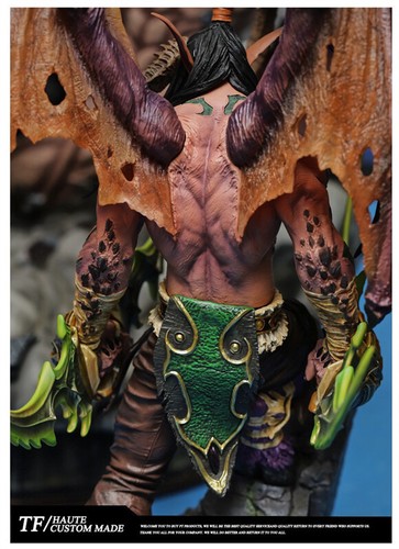 TFTOYS WOW Illidan Estatua Pintada Escala 1/4 Coleccionables Limitados Modelo Nuevo Stock - Imagen 2 de 10