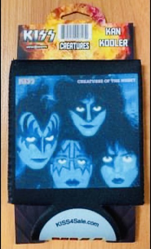 KISS KAN KOOLER “CREATURES OF THE NIGHT” 🔵 KOOZIE - Picture 4 of 5