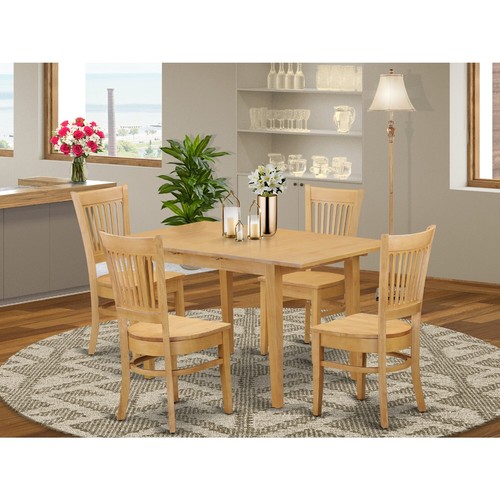 Dining Room Set - Small Dining Table And Dinette Chairs - Picture 1 of 5