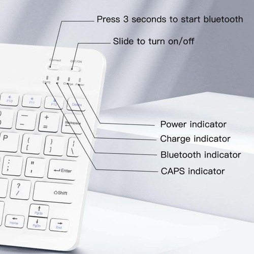 Ultra Wireless Keyboard Android/ Windows NEW - Picture 2 of 2