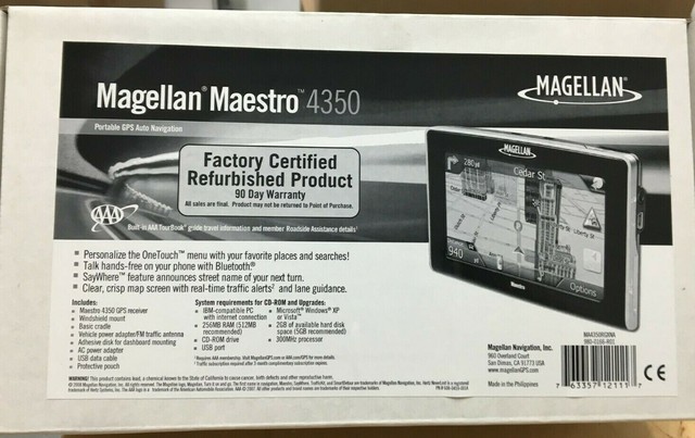 Magellan Maestro 4350 Automotive Mountable For Sale Online Ebay