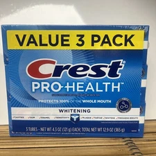 Crest Pro-Health Whitening Toothpaste (4.3oz) Triple Pack