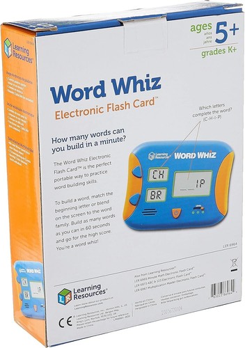 Handheld Learning Game for Kids: Flash-Themed 3-5 Letter Word Challenge - Picture 4 of 6