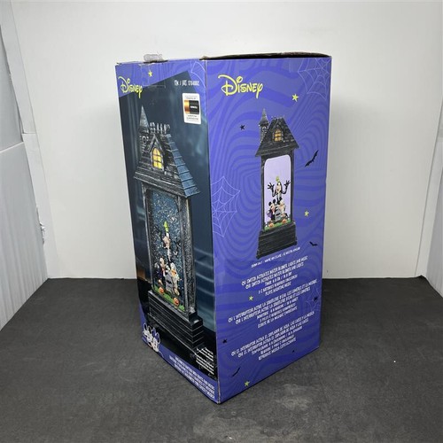 Disney Halloween Mickey Goofy Donald Duck Swirling Glitter Lantern Lights Music - Picture 6 of 7