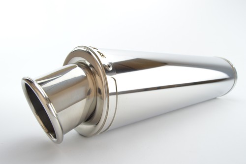 Honda VTR1000 SP2 SP Engineering Polished Stainless Round Big Bore XL Exhausts - Picture 2 of 4