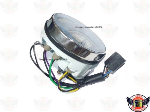 Speedometer Tacho For Vespa PX LML Lusso PX 80-200 Gray 120 Kmph / 80 Mph - Picture 3 of 3