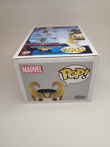 FUNKO POP! Marvel Thor Ragnarok Marvel Collector Corps Exclusive Loki #248 - Picture 5 of 6