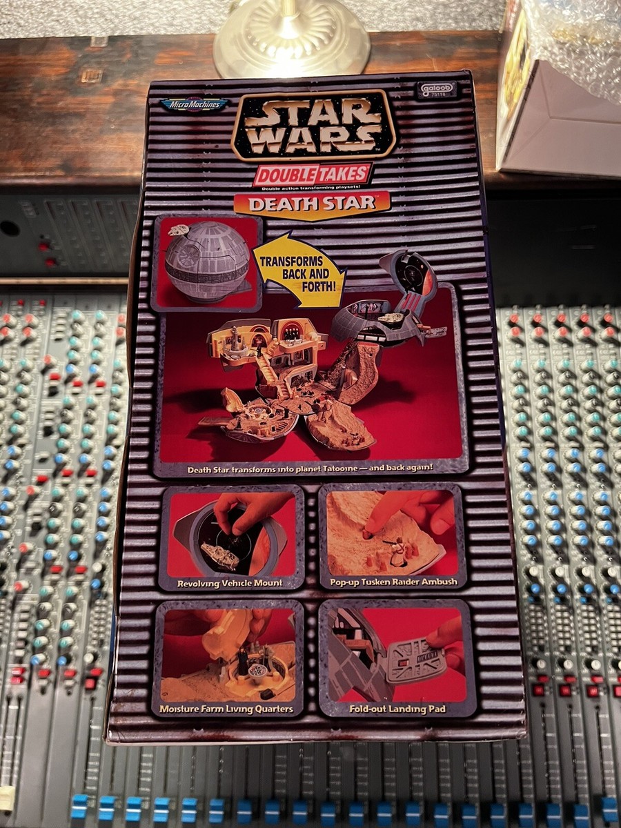 Sealed rare Star War Micro Machine Death Star play set