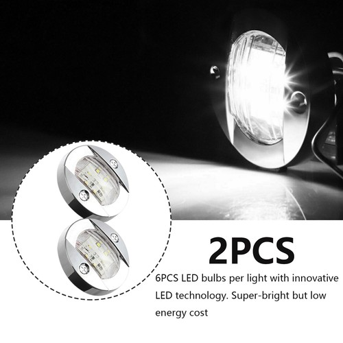 2X Waterproof Marine Boat Navigation Lights LED Deck Stern Transom Anchor Light - Picture 3 of 11