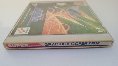 ✨ Gradius II PC-Engine Gofer no Yabou Super CD-Rom² System Konami 1992 KMCD2003✨ - Imagen 10 de 14