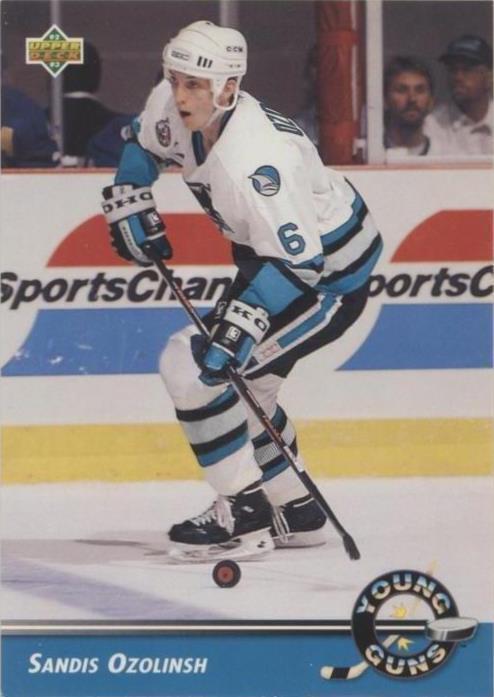 1992-93 Upper Deck - Sandis Ozolinsh #568 - 1 of 1