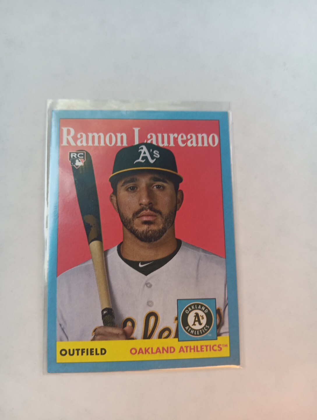 2019 Topps Archives 1958 Design Blue #10/25 Ramon Laureano #31