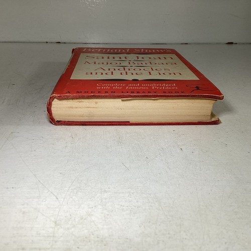 Bernard Shaw's Saint Joan Major Barbara Androcles and the Lion Modern Library VG - Picture 3 of 10