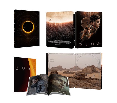 Dune (2021) - 4K UHD + BLU-RAY Steelbook Full Slip Case Limited Edition - Picture 5 of 9