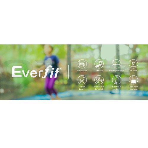 Everfit 8/10/12/14/16FT Trampoline Round Trampolines Basketball set Safety Net - Picture 2 of 21