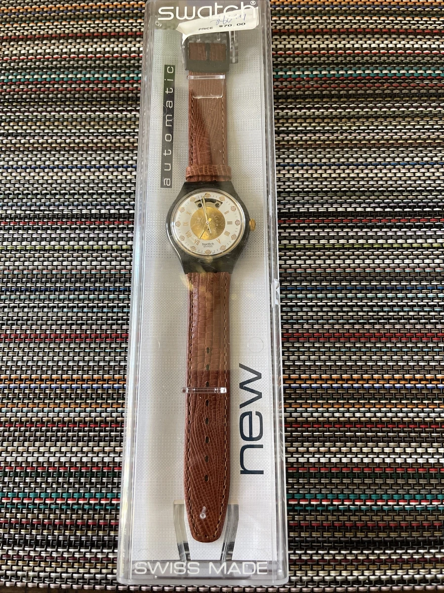 1992 Swiss Automatic Swatch Watch Fifth Avenue SAB101 eBay