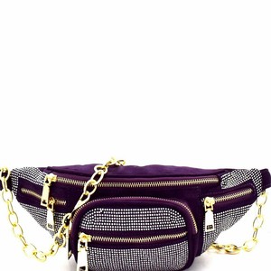 rhinestone fanny pack