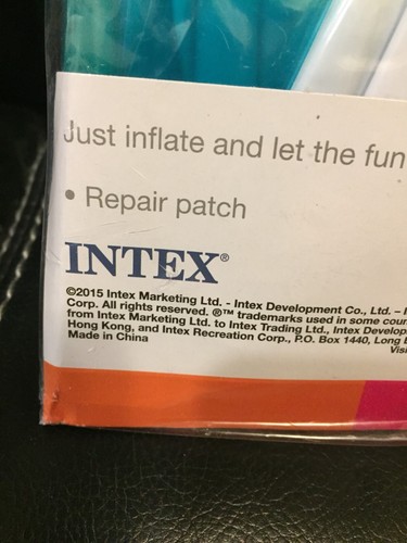 2 Rare New In Package Intex Jumbo Beach Balls 42" Inflatable 59066EP From 2015 - Picture 5 of 5