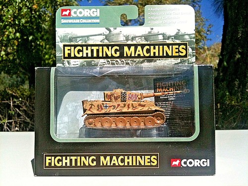 Corgi Tiger I Tank German Army LSSAH, 205, Michael Wittman France Showcase 1:76 - Picture 12 of 12