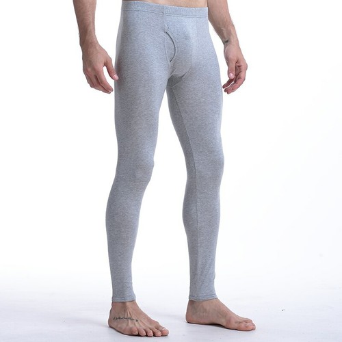 Herren Thermo Lange Unterhosen Sexy Warm Lange Unterwäsche Fleecehose Schlankmacherhose - Bild 13 von 16