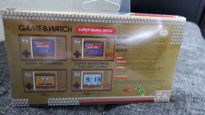 NEW Nintendo Game & Watch Super Mario Bros 35th Anniversary