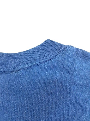 T-shirt vintage New York Mets logo 7 blu taglia M adulto punto singolo - Foto 9 di 10