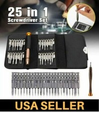 25 in 1 Professional Eyeglasses Watch Screwdriver Repair Tool Set