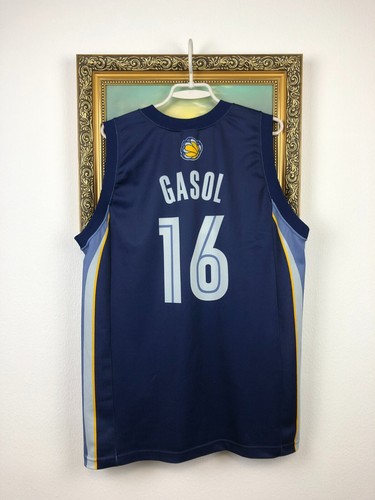 Vintage NBA Champion Jersey Gasol Memphis Grizzlies Rare Mens Shirt Size L - Picture 11 of 13