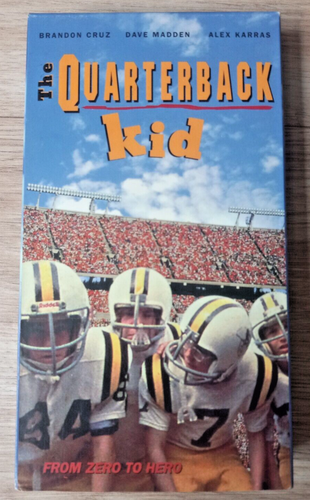 The Quarterback Kid (VHS 1995) Brandon Cruz, Dave Madden, From Zero to Hero - Picture 1 of 6