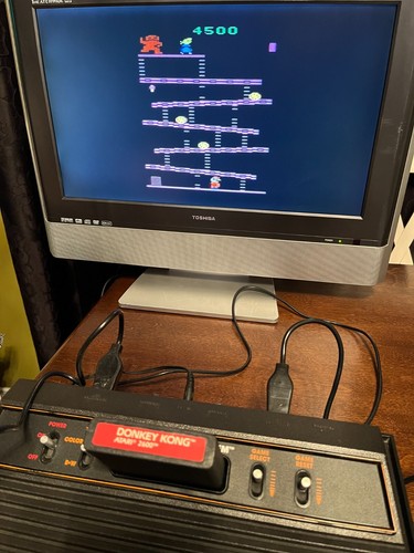 DONKEY KONG Atari 2600 Video Game NINTENDO Cartridge 1988 Rare - Tested Works! - Bild 18 von 18