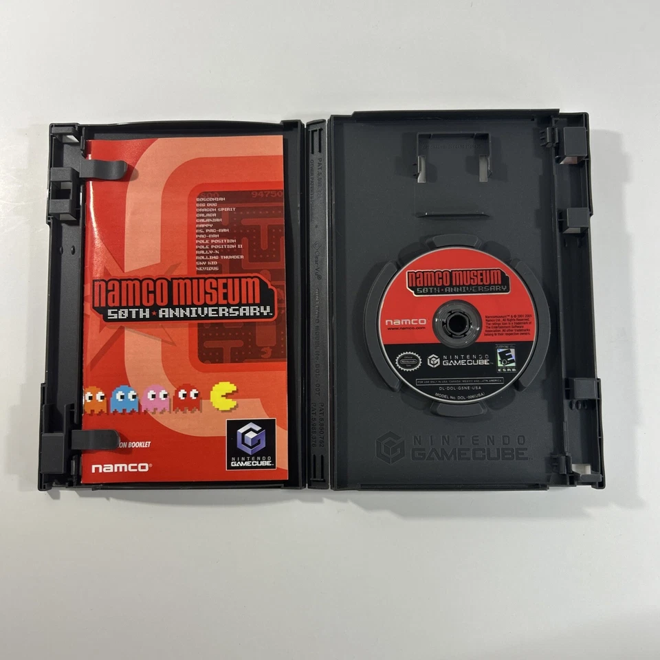 Namco Museum 50th Anniversary Nintendo GameCube Complete CIB Complete Tested - Image 2 of 4